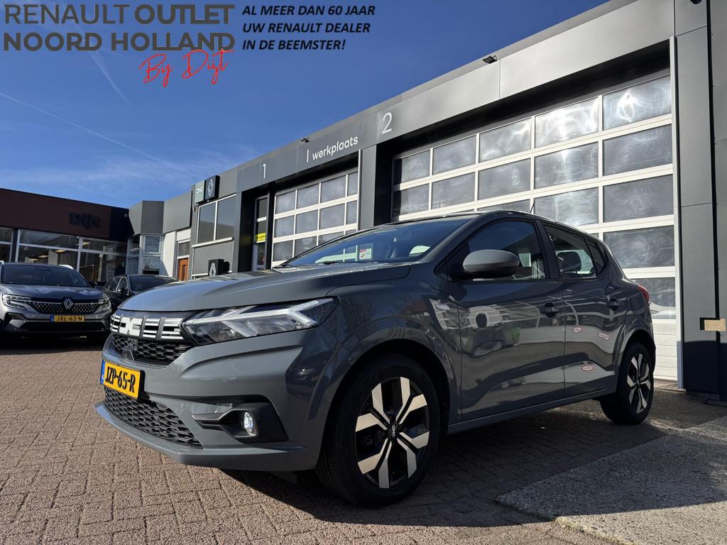 Dacia Sandero 1.0 TCe 90 Journey Automaat!, Stof, Gebruikt, Euro 6, 1073 kg