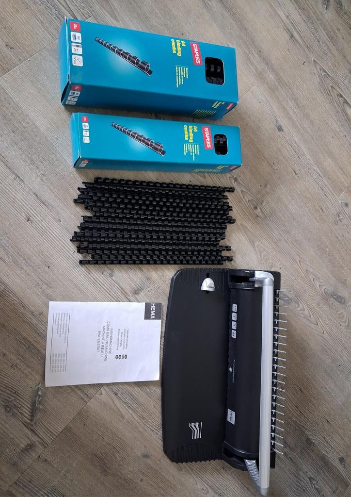 Inbindmachine en Bindruggen, Ophalen, Nieuw, Onbekend
