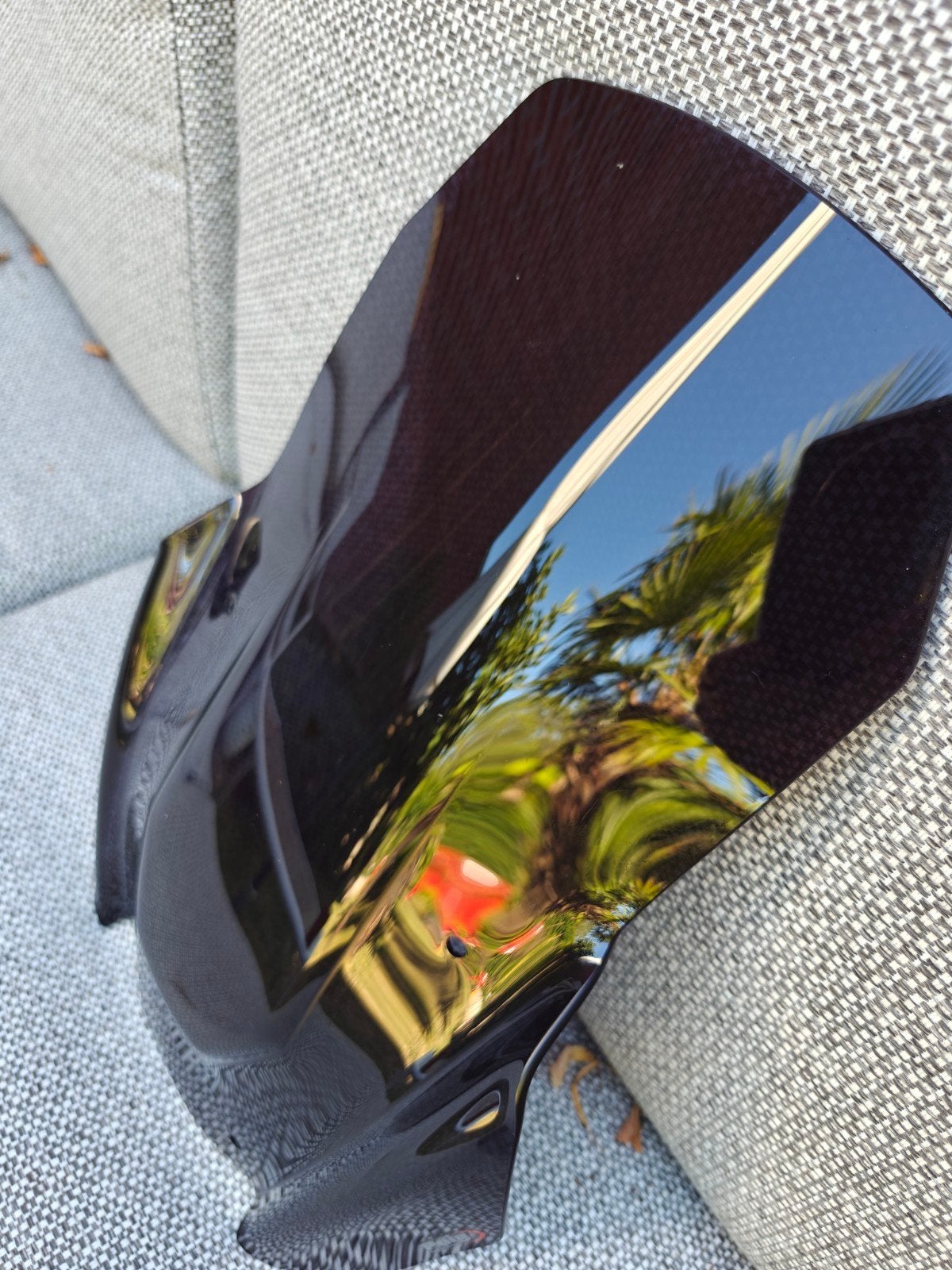 Puig Racing Screen Honda ADV 350 smoke, Ophalen of Verzenden, Gebruikt