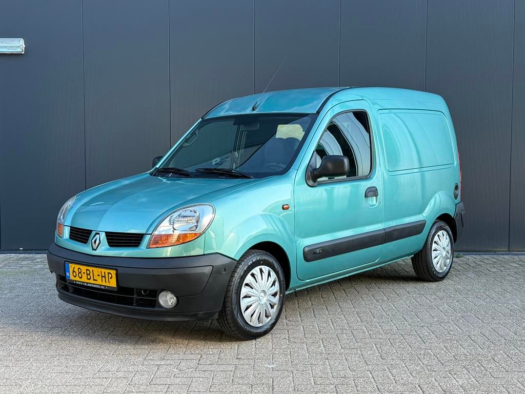 Renault Kangoo 1.6 16V AUTOMAAT GRIJS KENTEKEN 130KM BENZINE, Auto's, Bestelauto's, Bedrijf, Centrale vergrendeling, Elektrische ramen