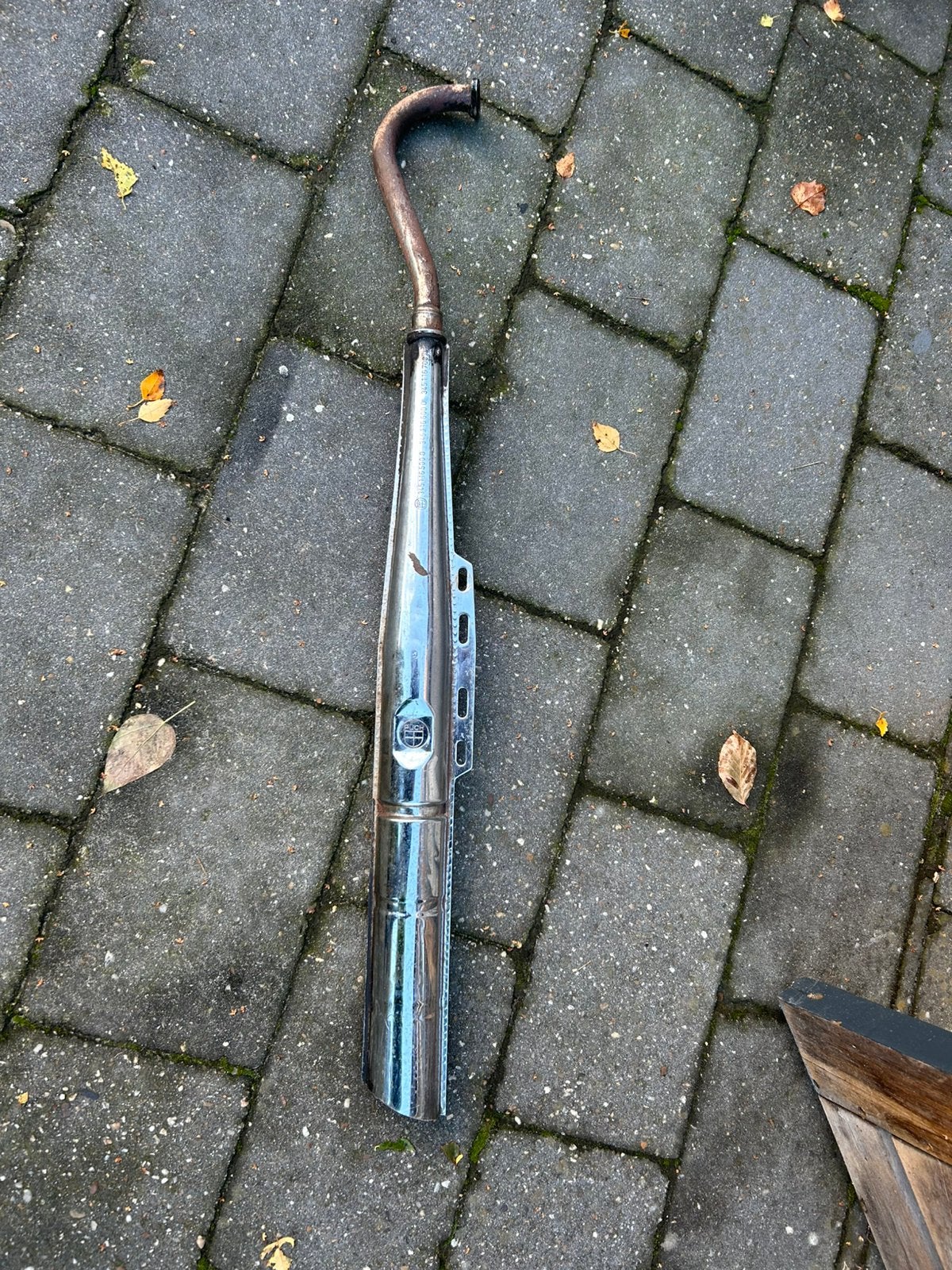 Originele puch uitlaat, Ophalen, Zo goed als nieuw, Uitlaat