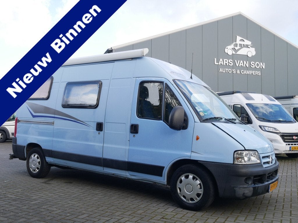 Pössl Buscamper, 5.80 Meter, Fiat (bj 2006), Caravans en Kamperen, Buscamper of Camperbus, Tot en met 2, Bedrijf, Elektrische ramen