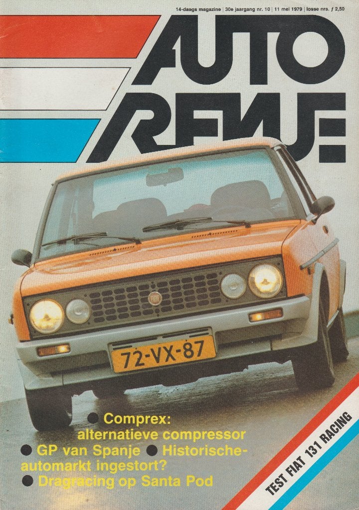 Fiat 131 Racing testen in Autokampioen ea, Gelezen, Ophalen of Verzenden, Autokampioen, Overige merken