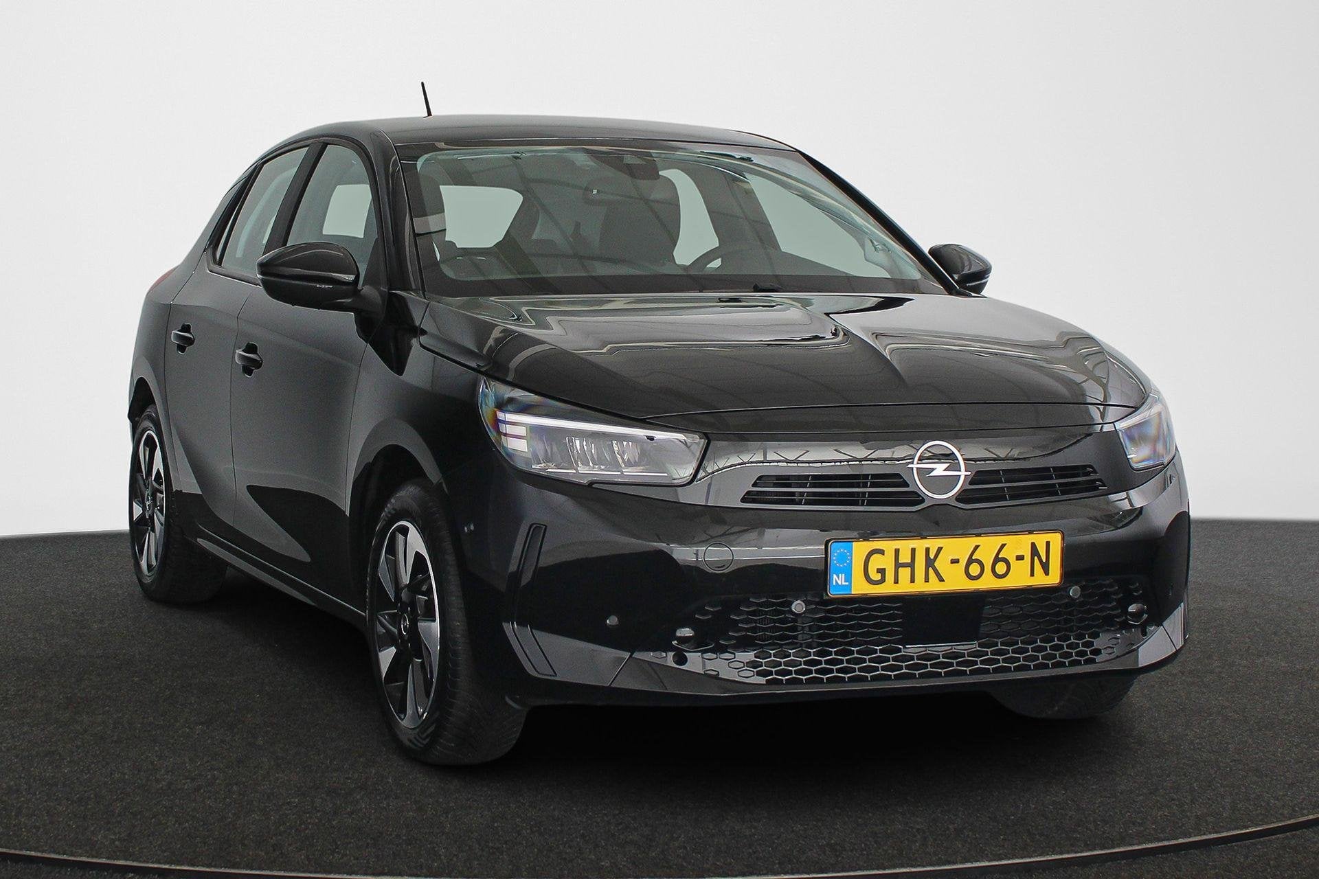 Opel Corsa Electric 50 kWh Camera Dodehoek Clima Apple Carpl, Auto's, Opel, Gebruikt, Zwart, Zwart, Origineel Nederlands