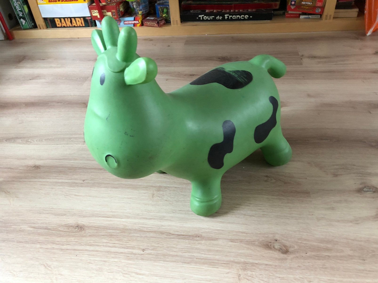 Skippy koe springkoe, Ophalen, Gebruikt