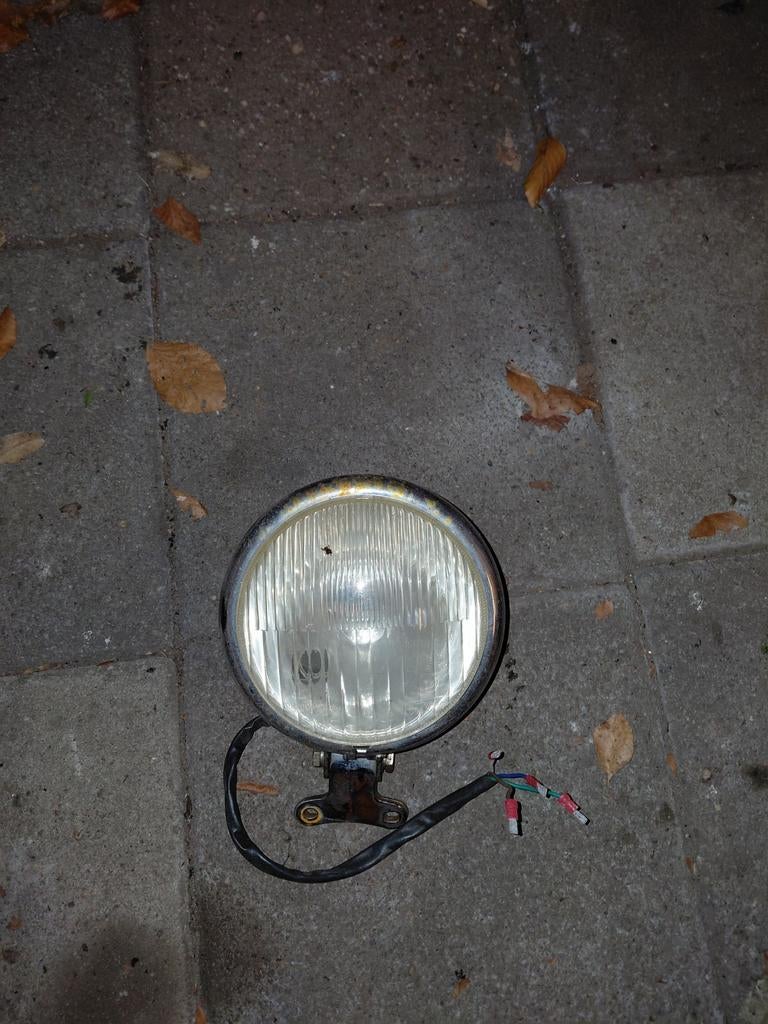 Koplamp AGM Retro GY6 50cc, Fietsen en Brommers, Brommeronderdelen | Scooters, Ophalen, Koplamp, Overige merken