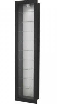 IKEA BERTBY wandvitrinekast, Huis en Inrichting, Ophalen, Overige houtsoorten, 50 tot 100 cm, Zo goed als nieuw