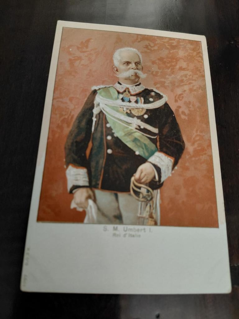 S. M.  UMBERT I    KONING VAN ITALIË, Verzamelen, Ophalen of Verzenden