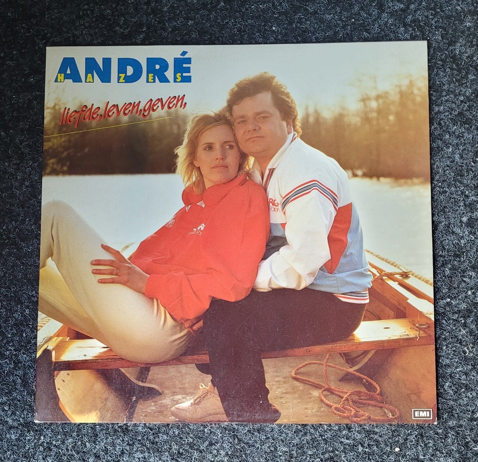 Andre Hazes, Cd's en Dvd's, Vinyl | Nederlandstalig, Ophalen of Verzenden, Gebruikt, Overige formaten, Levenslied of Smartlap