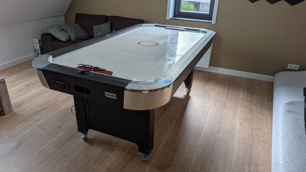 Top Table Airhockeytafel (7ft) – Inclusief accessoires, Ophalen, Gebruikt