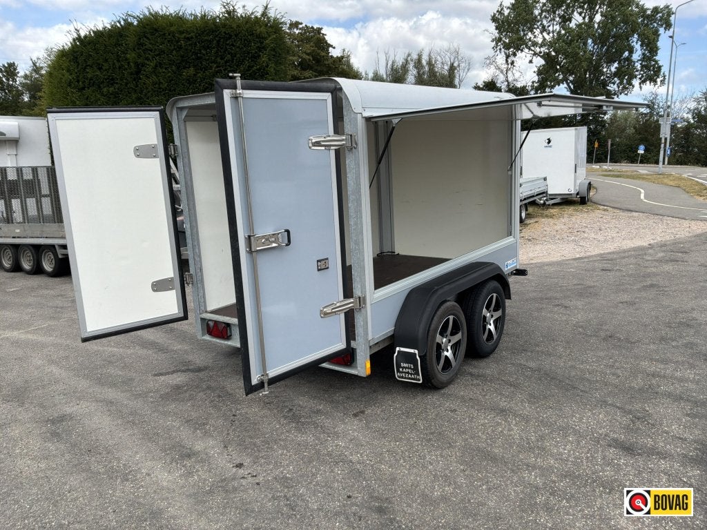 Henra Gesloten zijklep Alu. Velgen zeer mooi 2700 kg, Auto diversen, Aanhangers en Bagagewagens, Gebruikt
