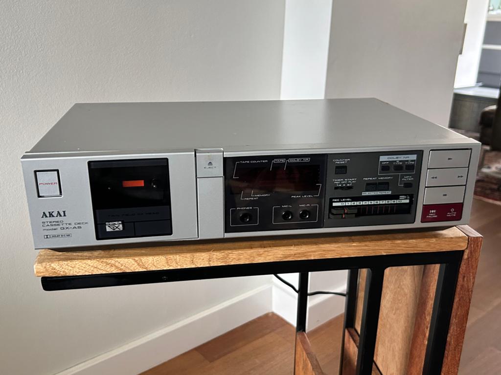 AKAI GX-A5 cassettedeck | getest en werkend, Enkel, Ophalen of Verzenden, AkAI, Akai