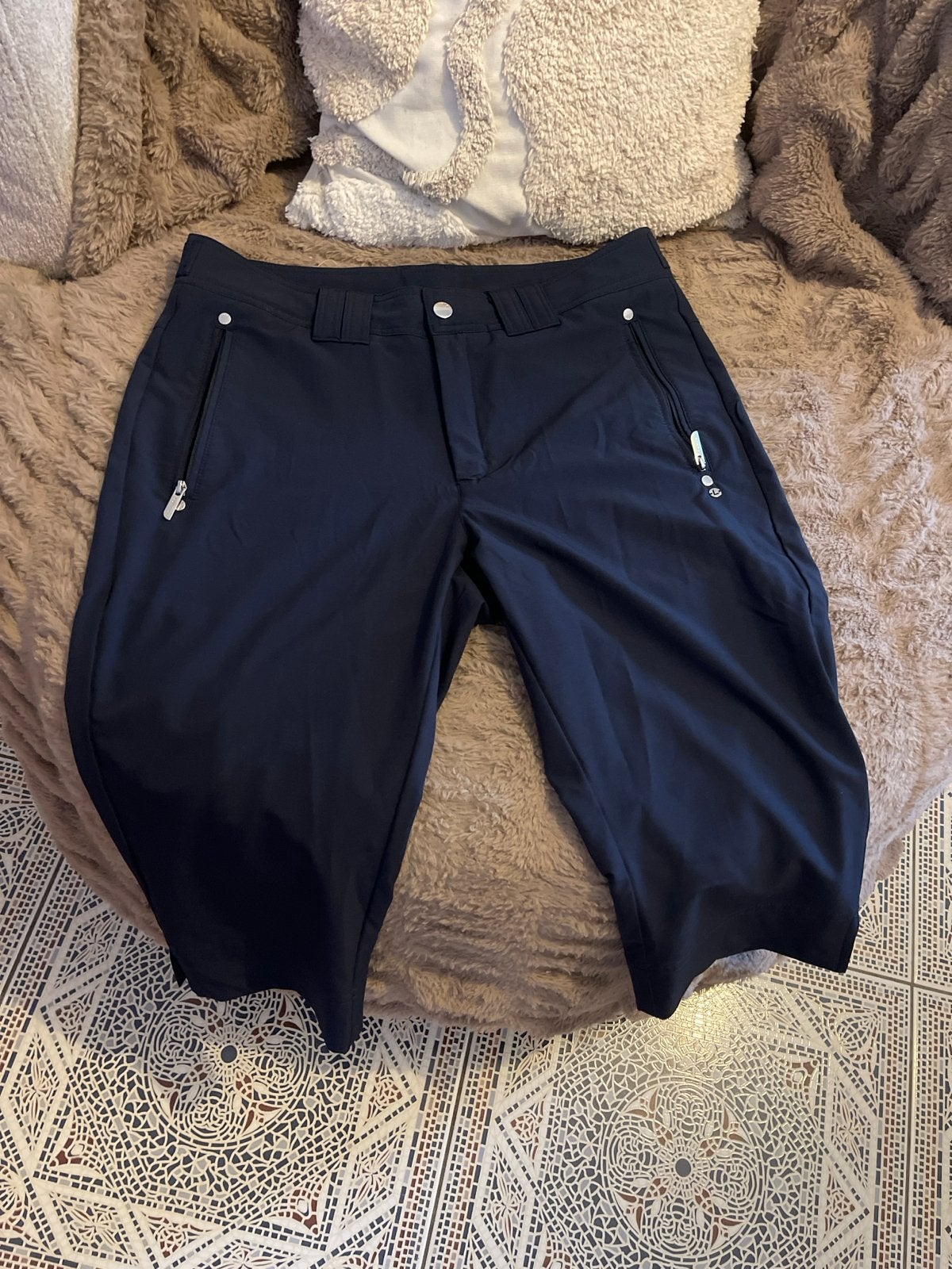 Luhta Dames Capri Broek - Maat 38, Kleding | Dames, Maat 38/40 (M), Blauw, Ophalen of Verzenden, Zo goed als nieuw