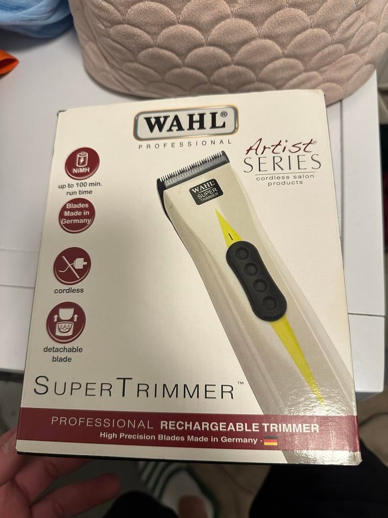 Wahl Super Trimmer Artist Series - Professionele Tondeuse, Ophalen of Verzenden, Zo goed als nieuw, Scheren en Epileren