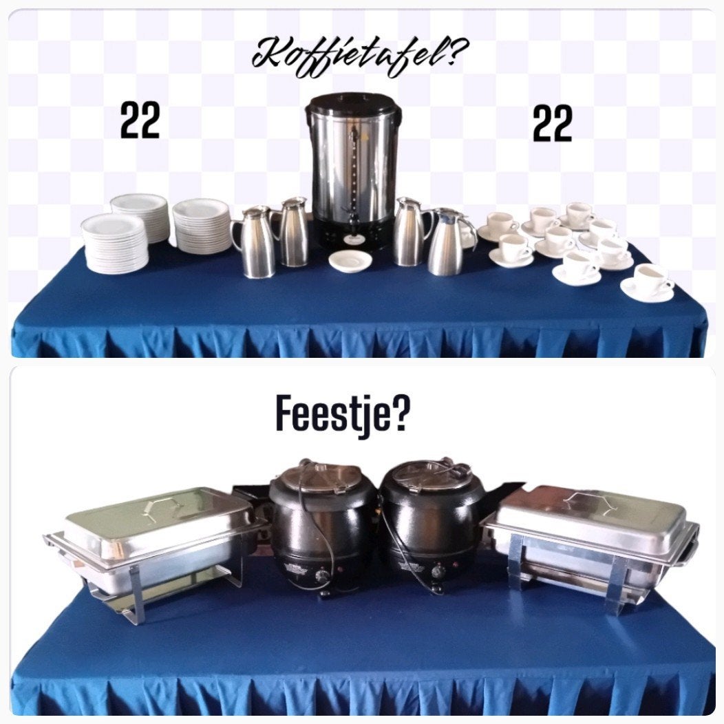 feestje of koffietafel?, Ophalen of Verzenden