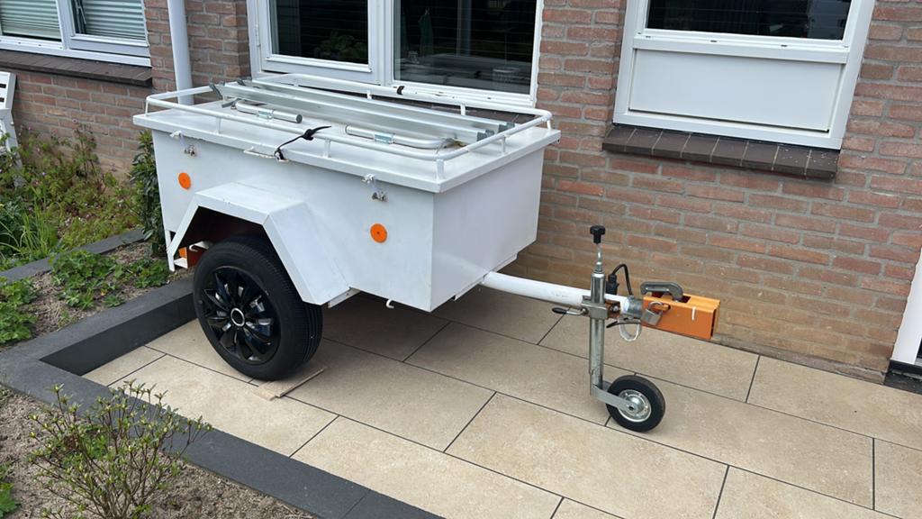 Bagagewagen 125x80x40, Ophalen, Gebruikt