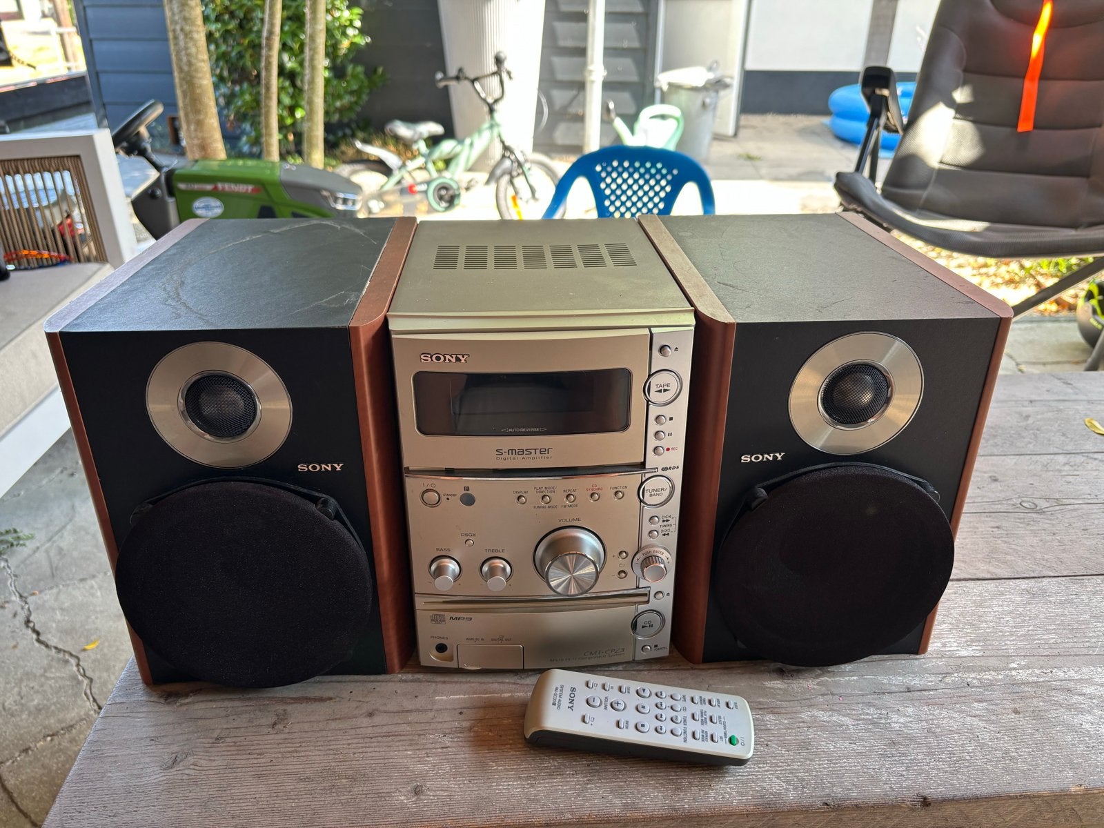 Sony S-Master CMT-CPZ3 Microset met CD-speler en radio, Gebruikt, Ophalen of Verzenden, Microset, Sony