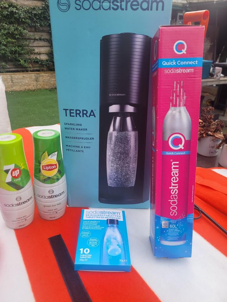Nieuwe sodastream, Witgoed en Apparatuur, Bruiswatermachines, Ophalen, Nieuw