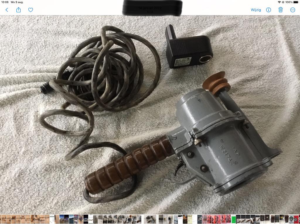 britse royal navy morse signaal lamp in org kast 1944 werken, Ophalen of Verzenden, Marine, Engeland, Overige typen