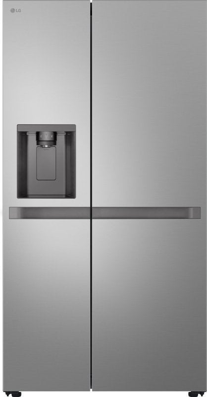 LG GSLC40PYPE Amerikaanse koelkast 638L met water- en ijsdis, Witgoed en Apparatuur, 200 liter of meer, 60 cm of meer, Met aparte vriezer