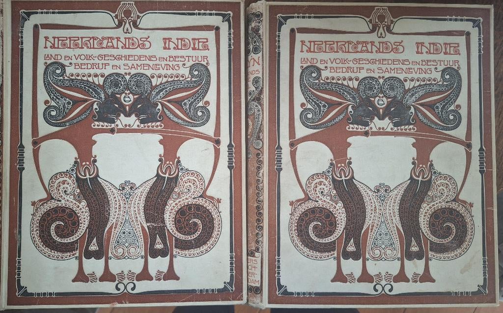 Boek Neerlands Indie 2 delen 1913, Ophalen, H Colijn