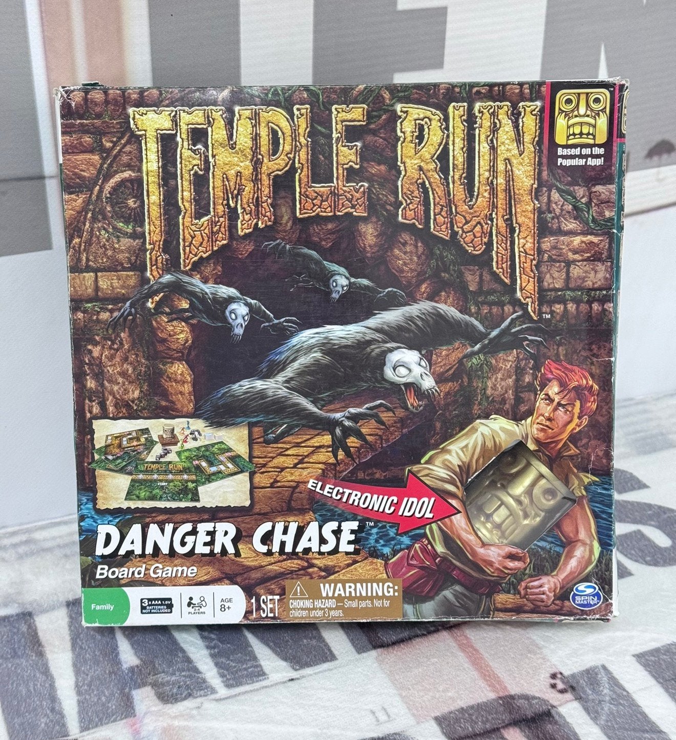 Temple Run Danger Chase Board Game - Bordspel tempel tempels, L, Nieuw, L, L