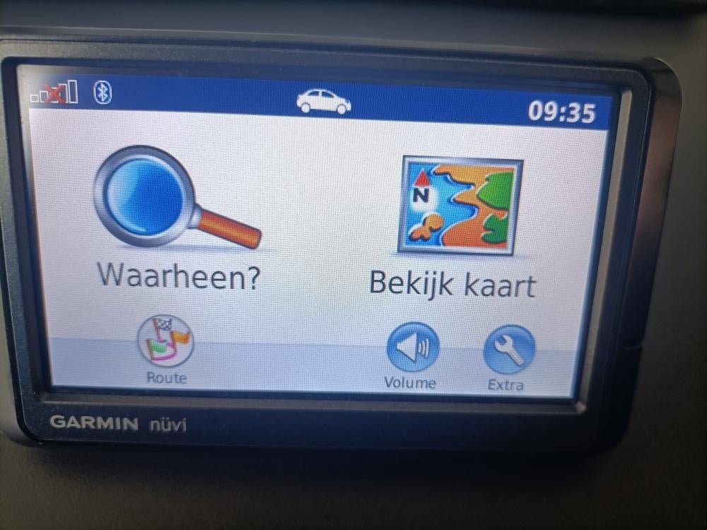 Garmin navigatie nuvi 55 LM, Auto diversen, Autonavigatie, Ophalen, Gebruikt