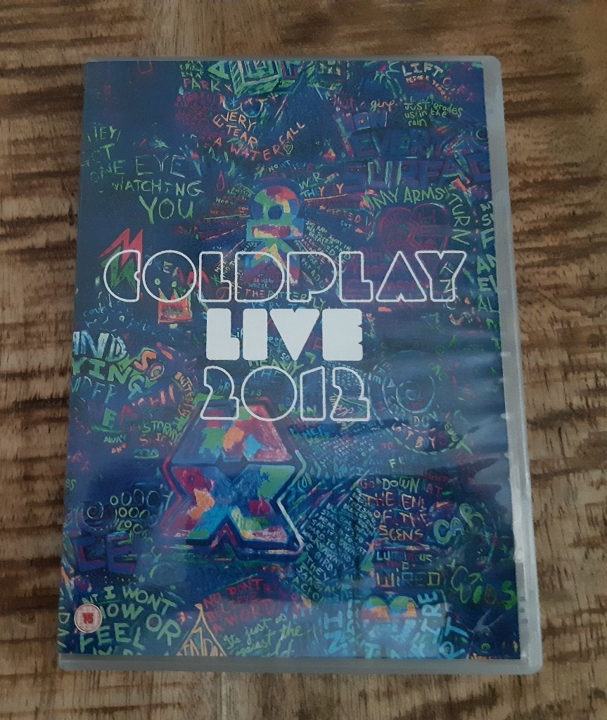 Coldplay Live DVD 2012 2 DVD, Alle leeftijden, Verzenden, Zo goed als nieuw