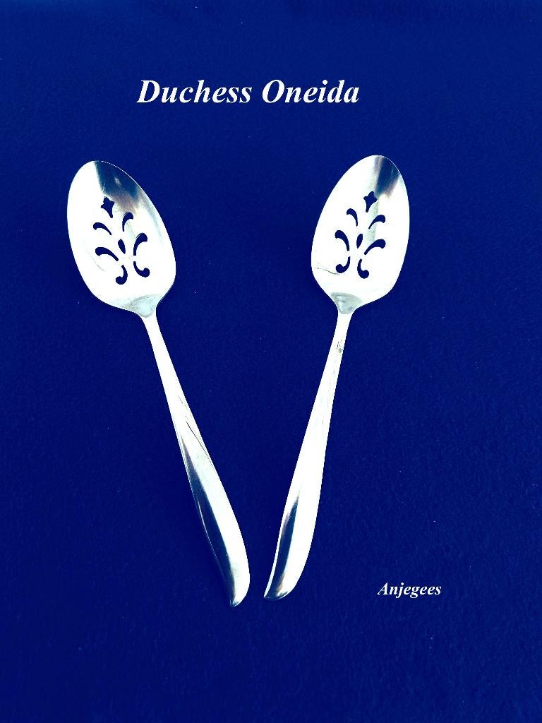 Teab 2x Duchess Stainless Oneida Natfruitschep, Antiek en Kunst, Antiek | Bestek, Ophalen