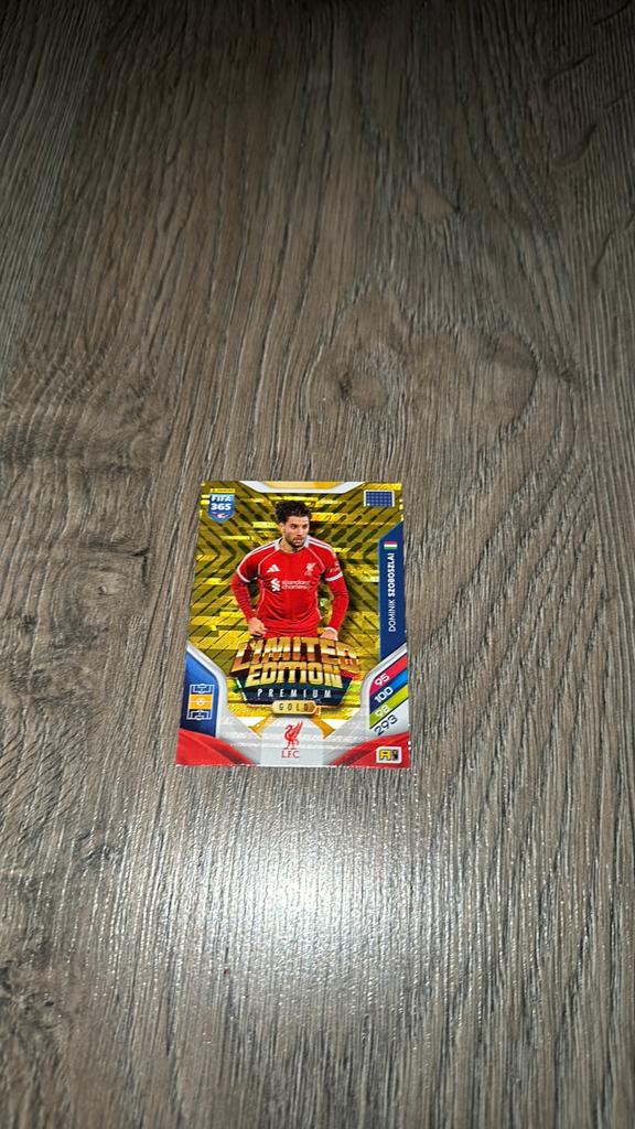 Limited Edition Premium Gold Card - Szoboszlai, Ophalen, Zo goed als nieuw