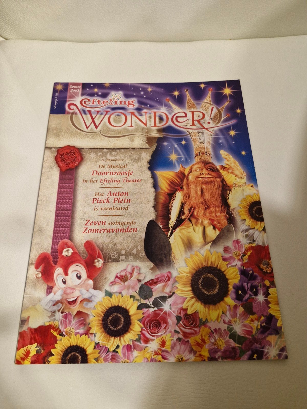 Efteling Wonder! Magazine - Sprookjes en Magie Zomer 2003e, Ophalen of Verzenden, Zo goed als nieuw, Overige typen