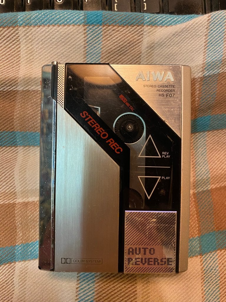 Aiwa HS-F07 Walkman, -, Walkman, -, Ophalen of Verzenden