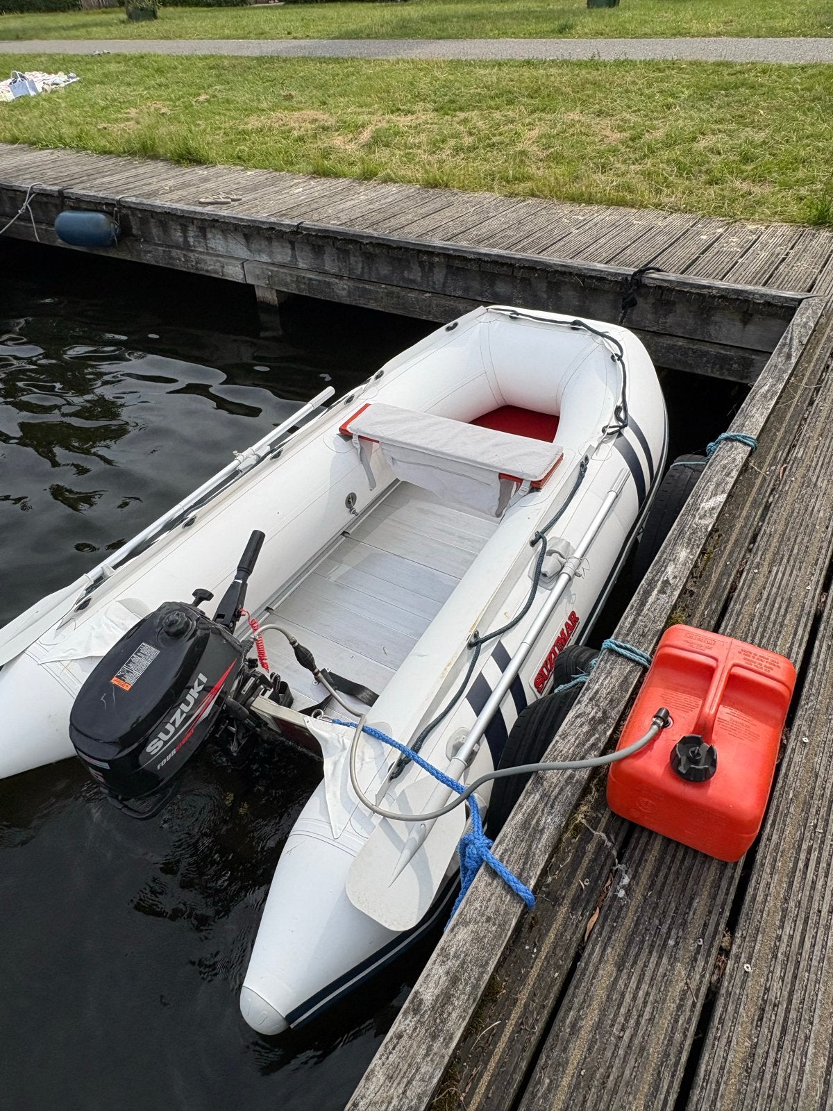 Suzumar rubberboot ZONDER buitenboordmotor LEES ADVERTENTIE, Watersport en Boten, Ophalen, Gebruikt