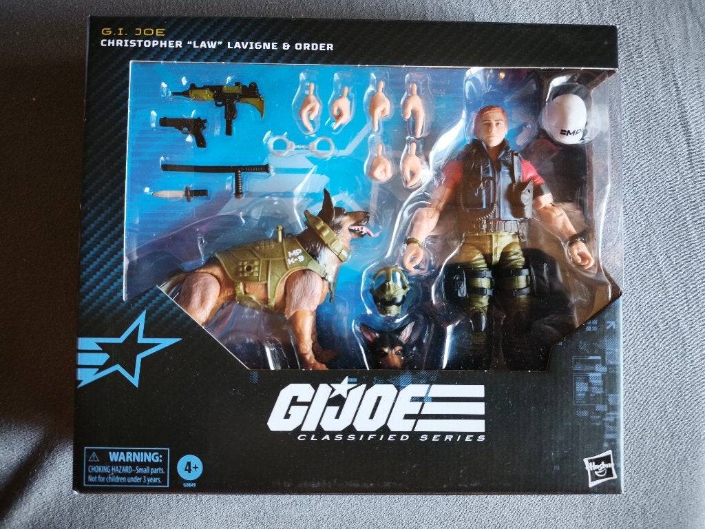 G.I. Joe Classified Series 157 Law and Order ”Lavigne K9, Verzamelen, Poppetjes en Figuurtjes, Ophalen of Verzenden, Nieuw