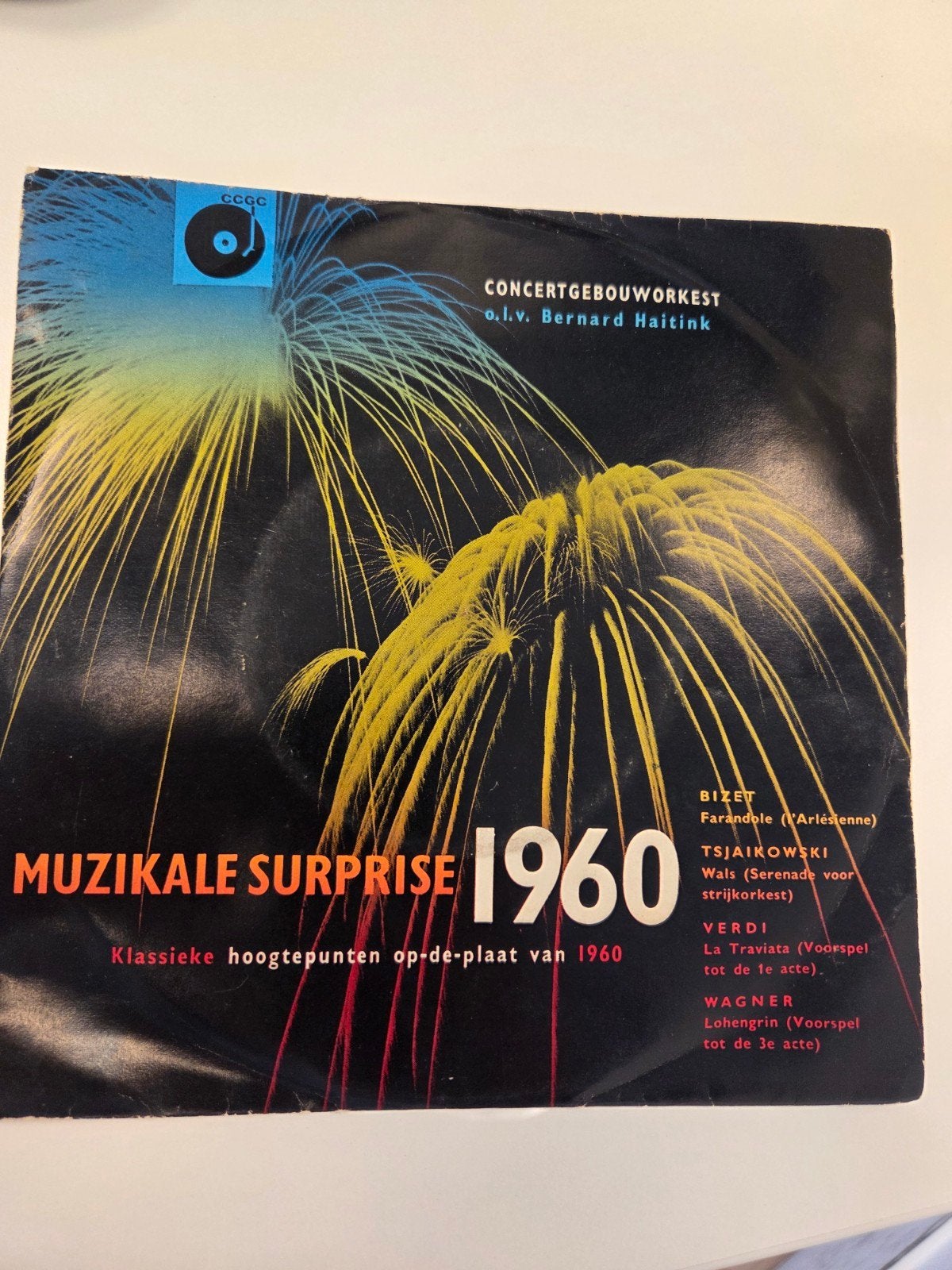 Concertgebouworkest o.l.v Bernard Haitink 7 inch singel viny, Ophalen of Verzenden