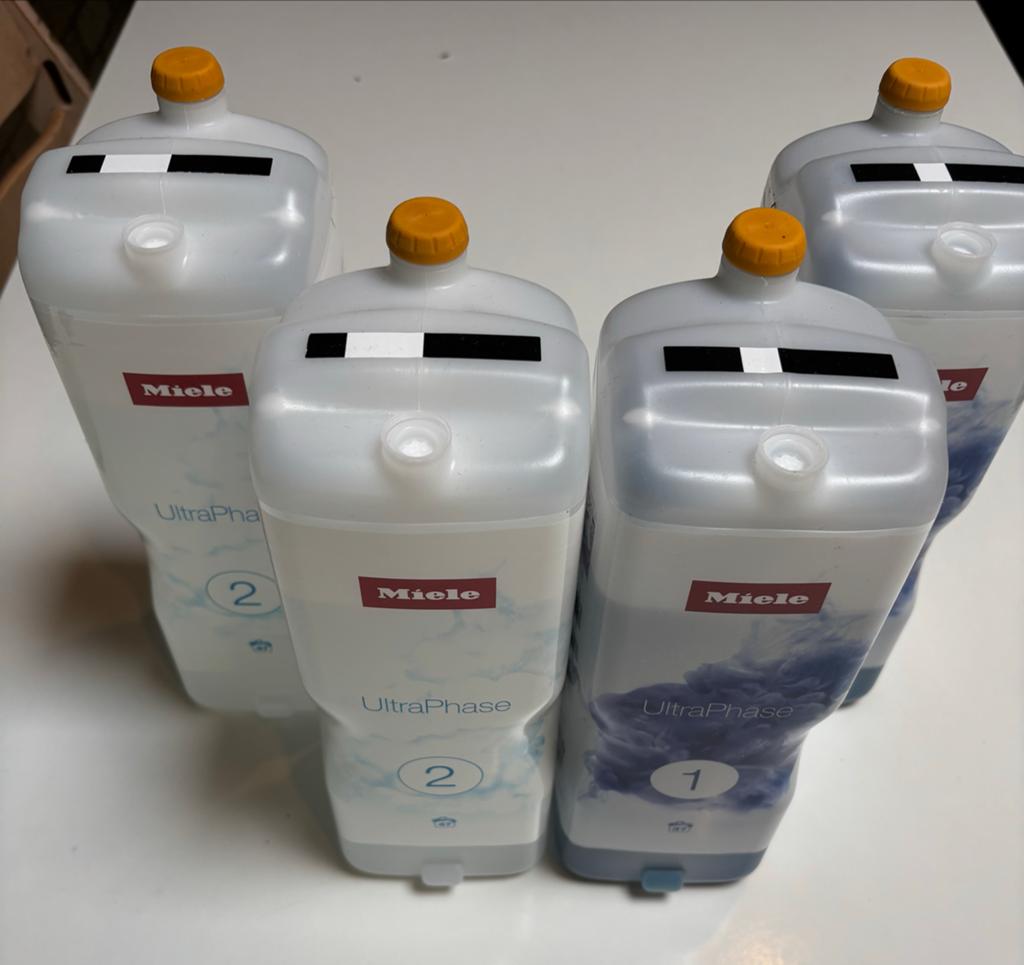 Miele UltraPhase 1 & 2 wasmiddel voor TwinDos (4 stuks), Ophalen of Verzenden, Nieuw