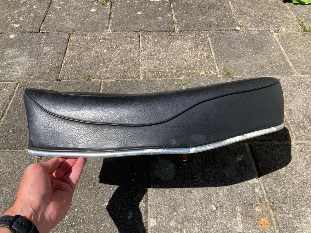 Honda CB motorfiets buddyseat - Zwart, origineel, Ophalen of Verzenden, Gebruikt