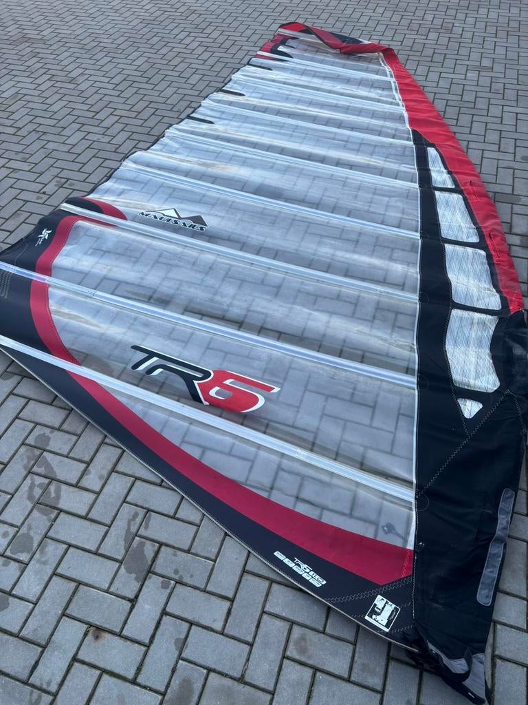 Maui Sails | TR6 11.0 + 550 C100 Mast + Carbon giek 230-290, Watersport en Boten, Windsurfen, Ophalen, Gebruikt, Complete set