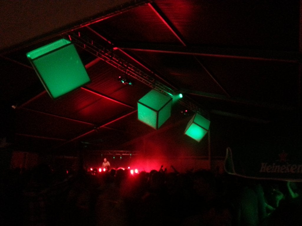 5x aluminium kubus 1x1x1 meter, Muziek en Instrumenten, Theaterbelichting, Ophalen, -, -, -