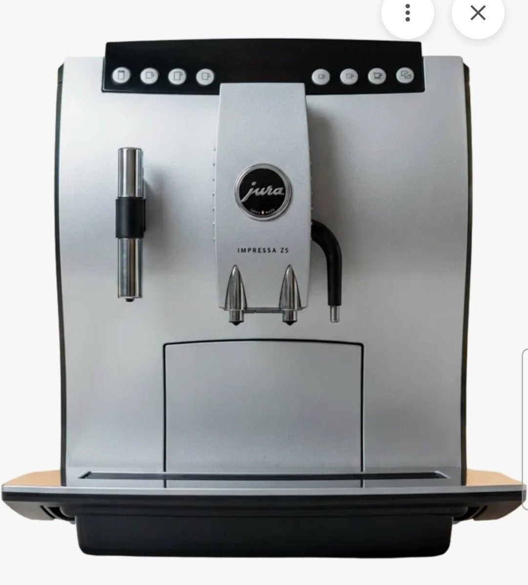 Gezocht Jura Z5 lage tellerstand, Witgoed en Apparatuur, Koffiezetapparaten, Ophalen, Koffiemachine
