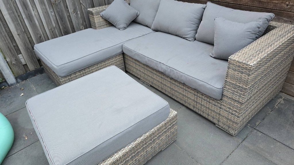 Tuinset, Tuin en Terras, Tuinsets en Loungesets, Ophalen, Gebruikt, 3 zitplaatsen, Bank