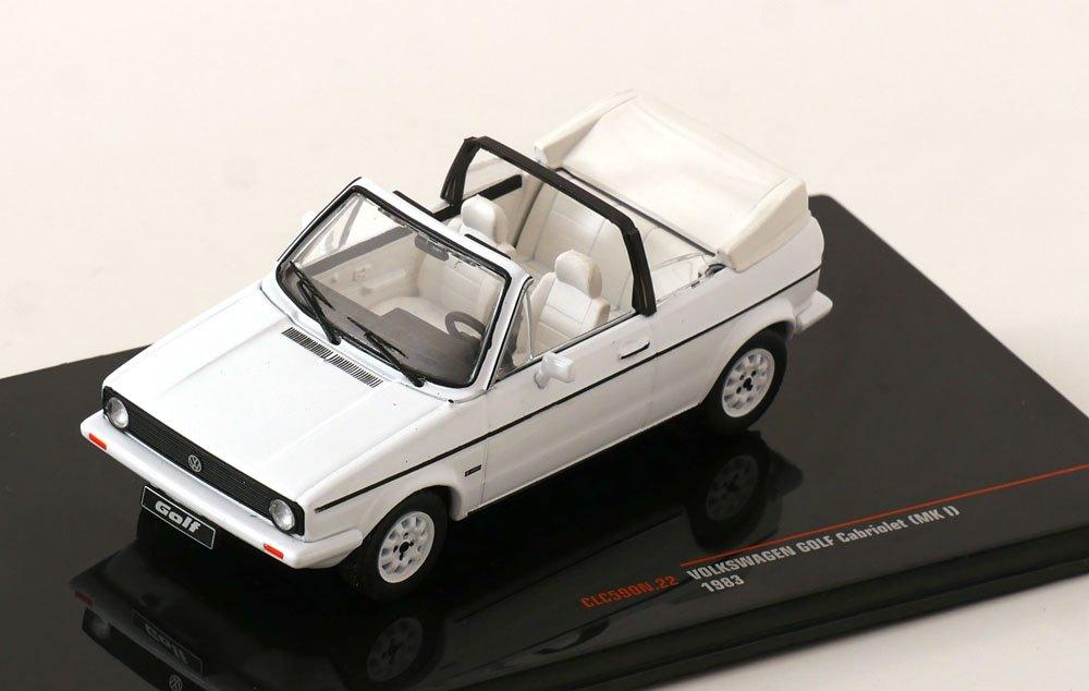 VW Golf 1 Cabrio 1983, 1/43, IXO, Overige merken, Auto, ., IXO