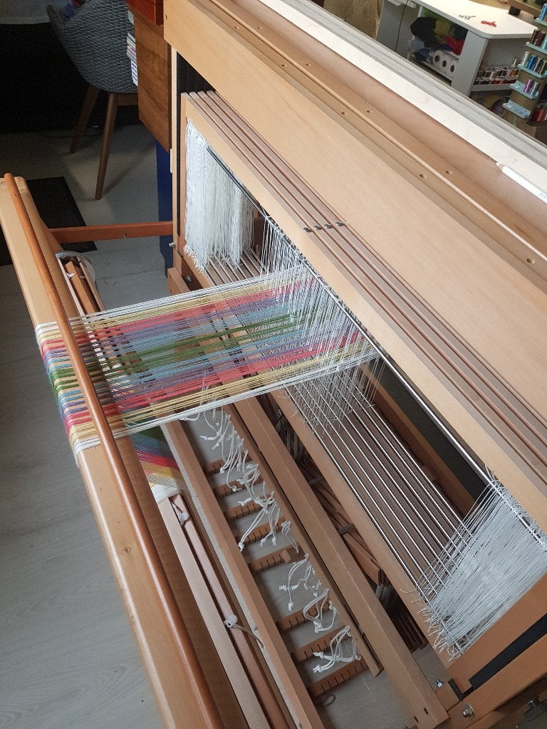 Ashford Jack Loom 8 schachten weeftoestel 1,5 jaar oud, Hobby en Vrije tijd, Ophalen, Zo goed als nieuw