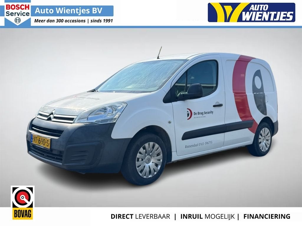 Citroen Berlingo Motor defect | 1.6 BlueHDI | Comfort | Airc, Auto diversen, Schadeauto's, Overige carrosserieën, Citroën, Wit
