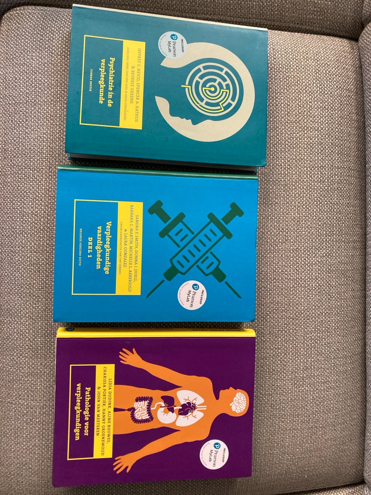 Verpleegkunde boeken: Psychiatrie, Vaardigheden, Pathologie, Ophalen of Verzenden, Gamma, Zo goed als nieuw, HBO