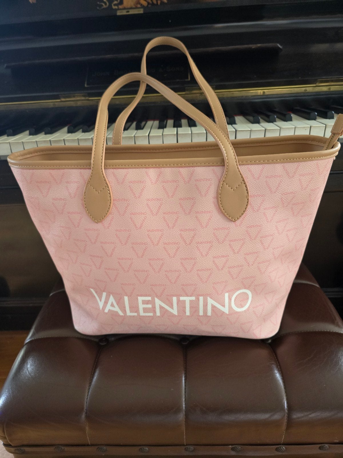 Prachtige roze Valentino Tote bag, Ophalen of Verzenden, Gebruikt, Roze, Shopper