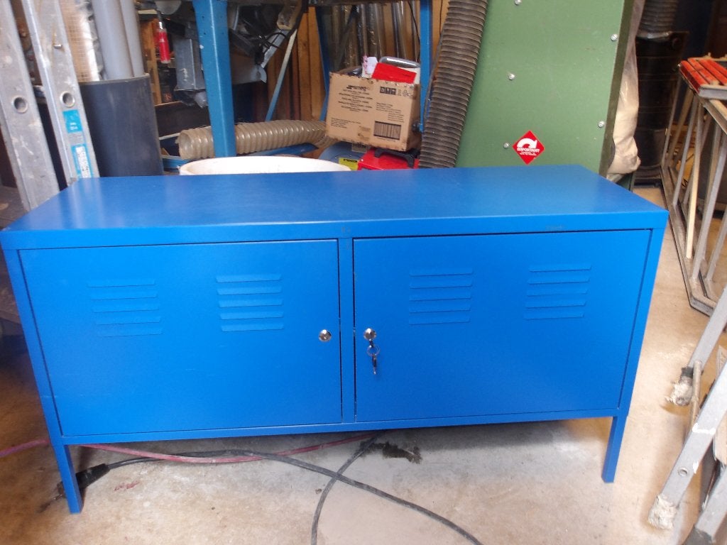 Ikea ps locker blauw, Huis en Inrichting, Kasten | Lockerkasten, Ophalen, Gebruikt, Industrieel