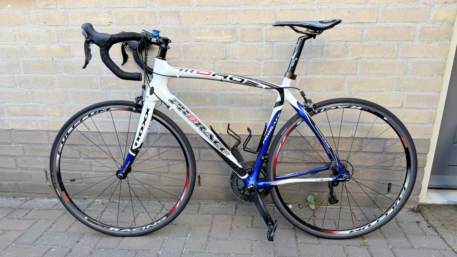 Prorace Moros carbon racefiets, maat 56, Gebruikt, Carbon, Meer dan 20 versnellingen, 53 tot 57 cm
