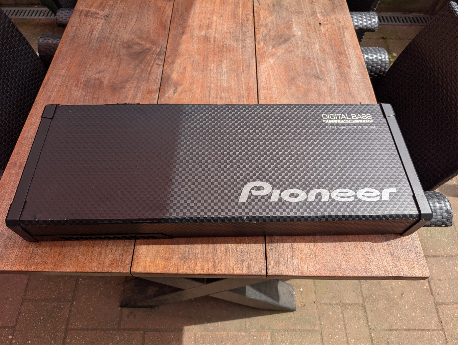 Pioneer TS-WX70DA actieve subwoofer, Auto diversen, Autospeakers, Ophalen, Gebruikt