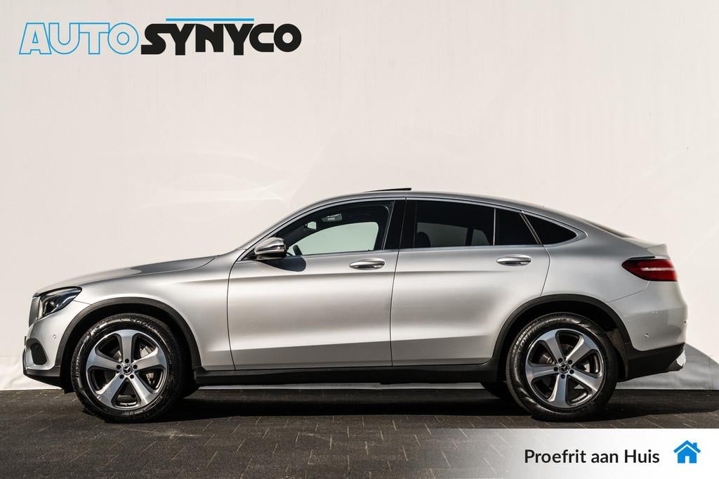 Mercedes-Benz GLC Coupé 250 4MATIC Business Solution | Trek, Gebruikt, 4 cilinders, Met garantie (alle), Leder en Stof
